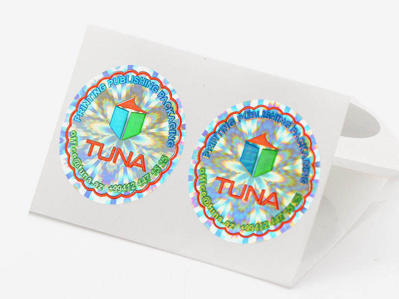 Colorful Printed Custom Made Hologram Stickers