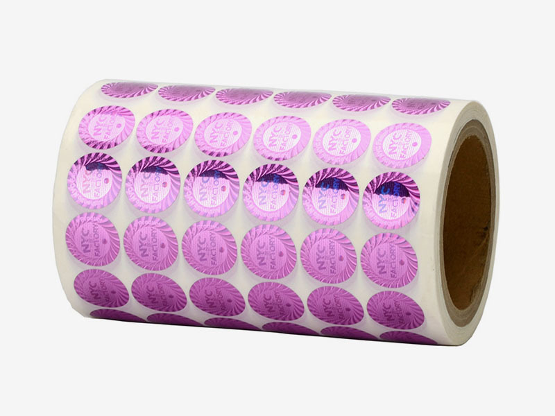 Personalized Hologram Stickers In Roll