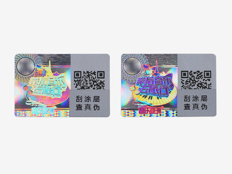 Void Label Anti-Counterfeiting Hologram Sticker