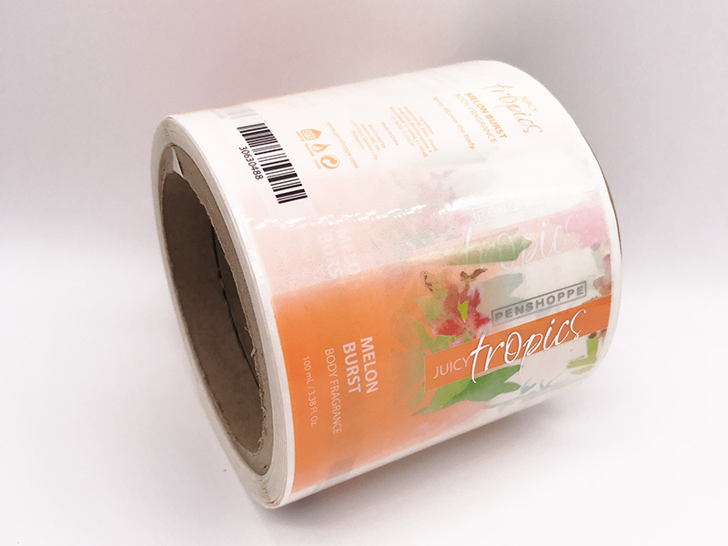 Customized custom product labels gold suppliers for cans