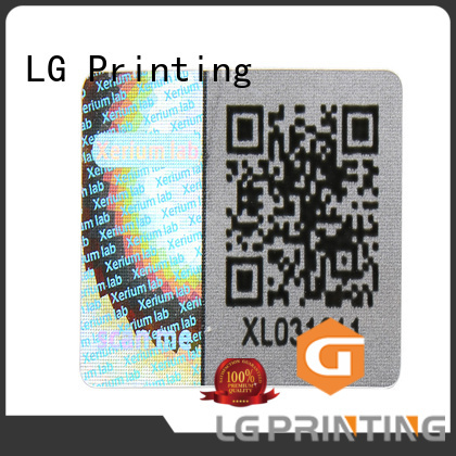 LG Printing void void seal series for table