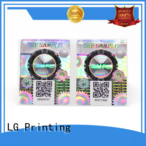 LG Printing Best vinyl self adhesive labels Suppliers for products