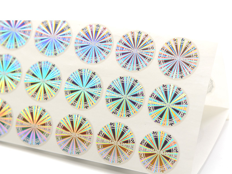 Custom custom stickers holographic golden manufacturers for pharmaceuticals