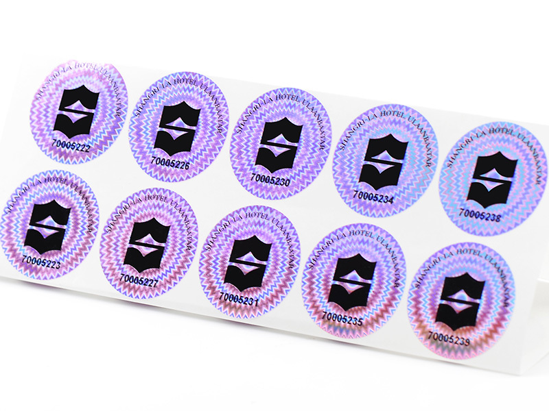colorful double layer label sticker stickers logo for refrigerator