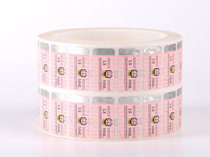 counterfeiting custom holographic labels 122 series for box