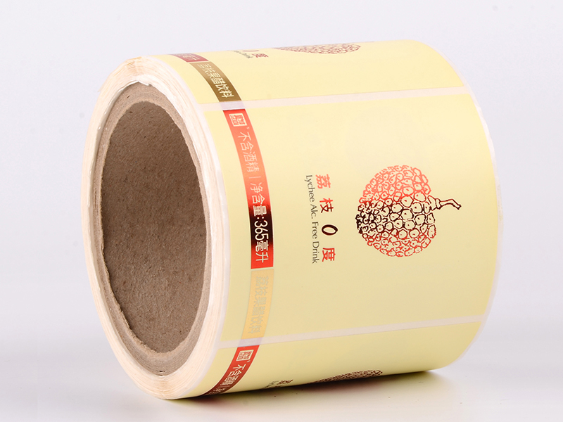 LG Printing foil bag labels supply for cans