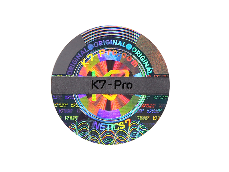 Custom hologram security label bar company for skin care products-1