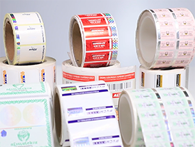 Hot Stamping Foil Label Hologram Hot Stamping Sticker Custom Label Printing