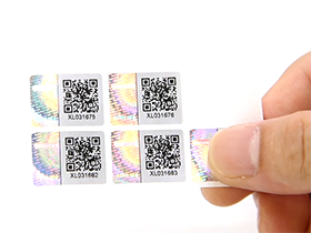 Hologram QR Code Serial Number Sticker Bulk Stickers