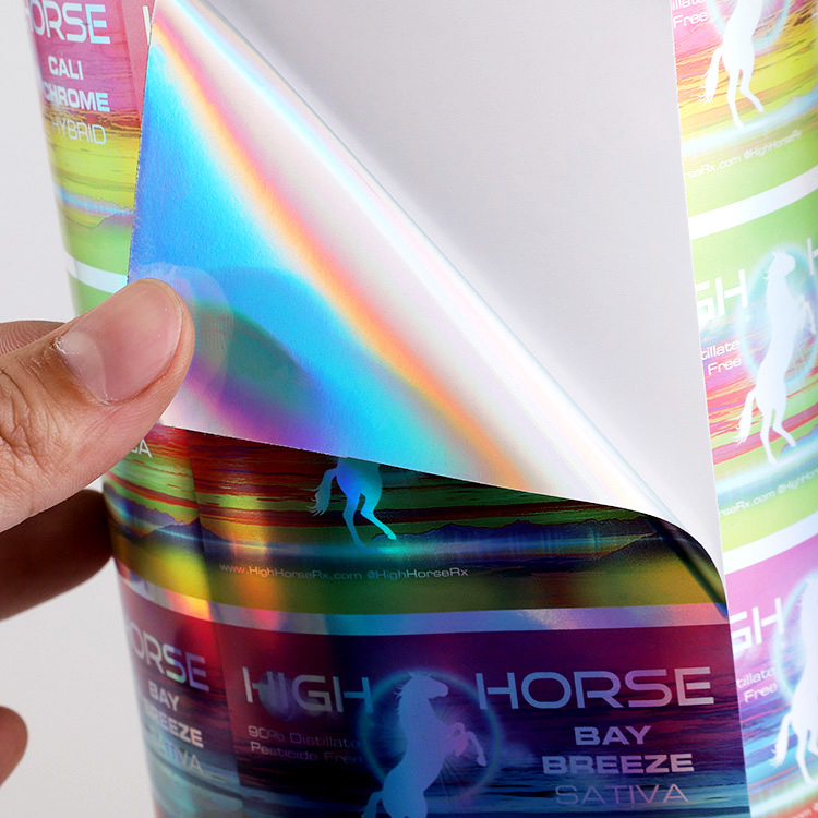 Professional hologram sticker manufacturer vendor for metal box surface-2