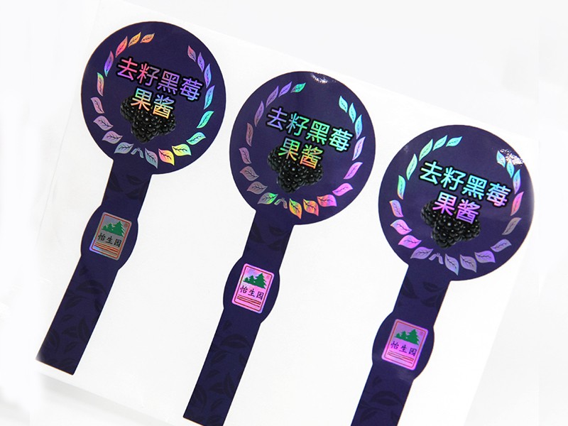 LG Printing clear holographic stickers company for package-2