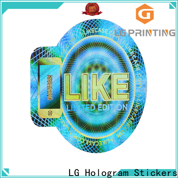 LG Printing void order business cards and stickers logo for box