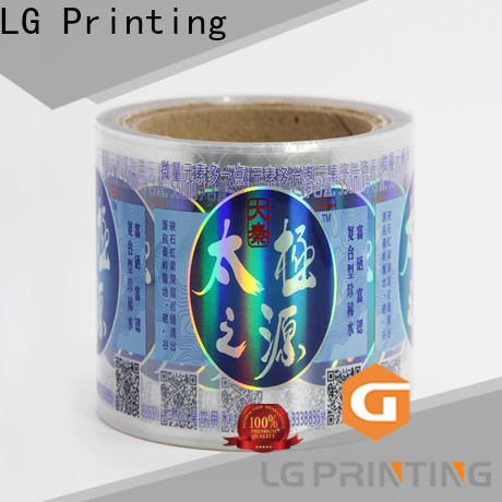 LG Printing fast custom labels