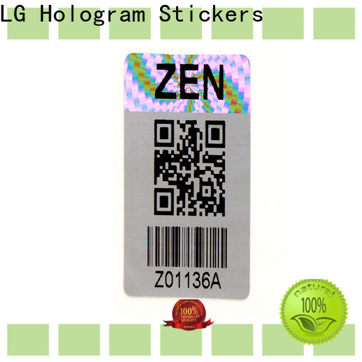 LG Printing various barcode labels sheet supplier for box