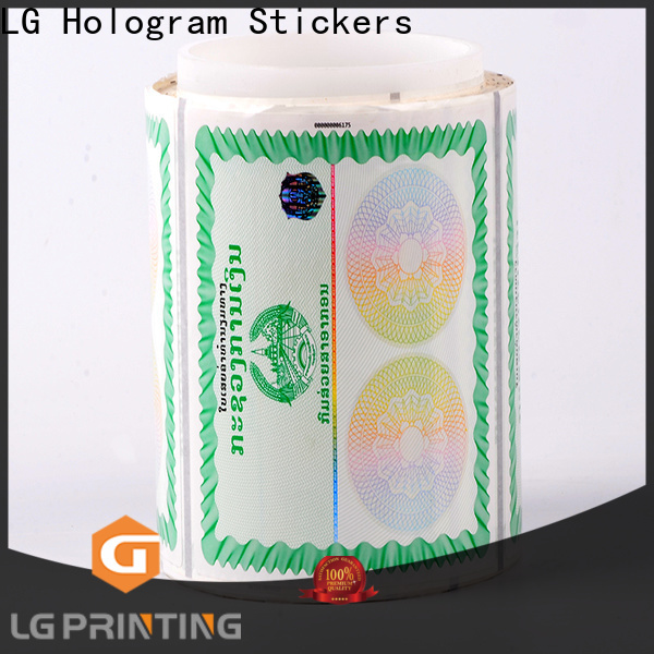 LG Printing stamping hologram printing machine supplier for box