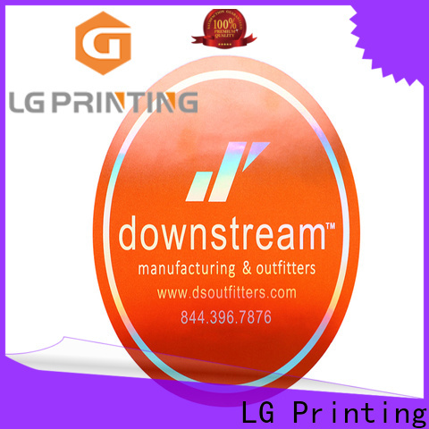 LG Printing Top holographic vinyl sticker Suppliers
