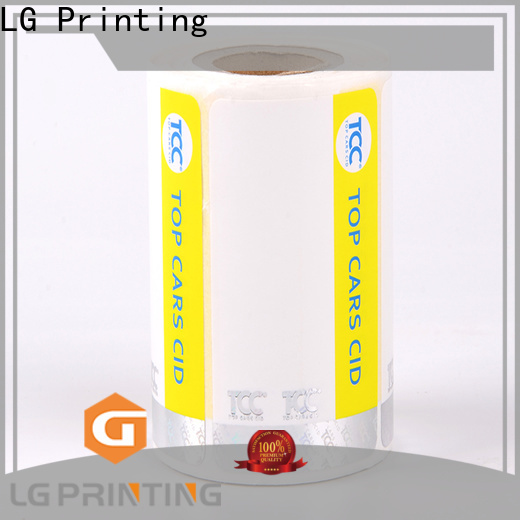 LG Printing UV security hologram stickers supplier for box