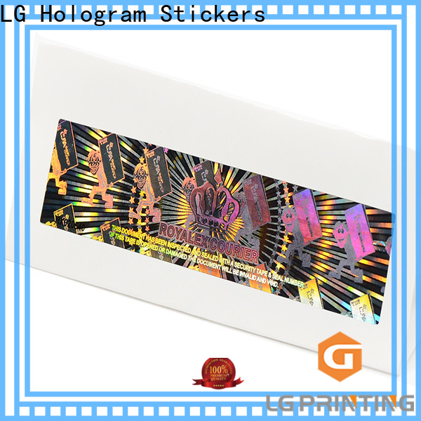 LG Printing colorful 3d hologram sticker machine manufacturer for door