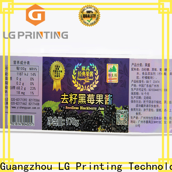 LG Printing holographic foil stickers manufacturers