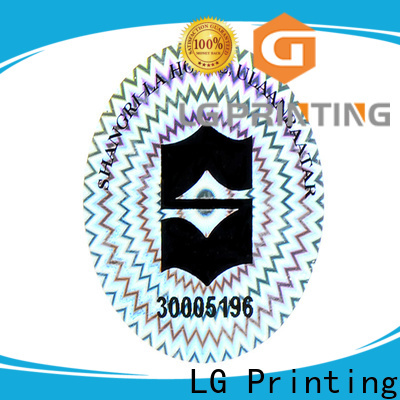 LG Printing quality adhesive paper stickers manufacturer for table
