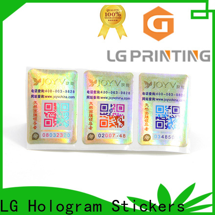 LG Printing New vinyl adhesive labels manufacturers for goods