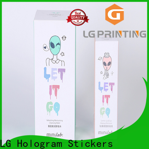 LG Printing Customized lipstick boxes with logo factory for products package
