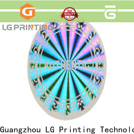 LG Printing Top sticker manufacturer china vendor for cosmetics