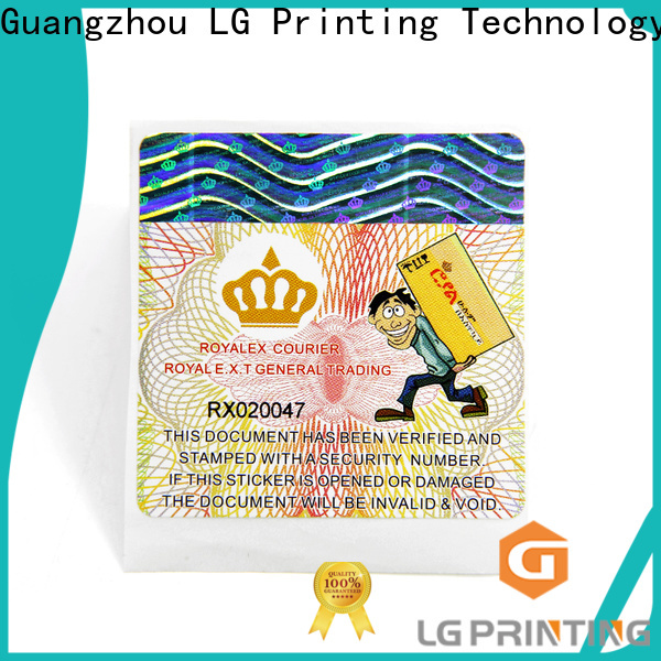 LG Printing Buy sticker label paper vendor for cosmetics