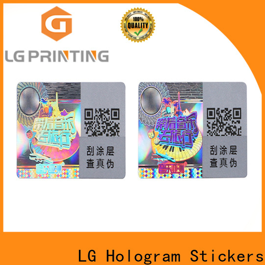 LG Printing Top void stickers suppliers for skin care products