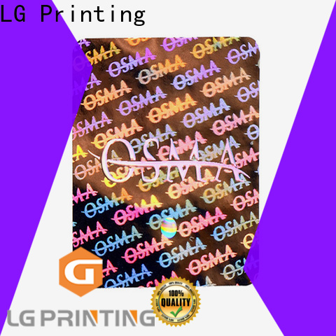 LG Printing gold waterproof sticker labels price for pharmaceuticals