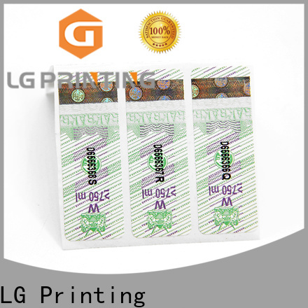 Custom made counterfeit packaging factory price for bottles