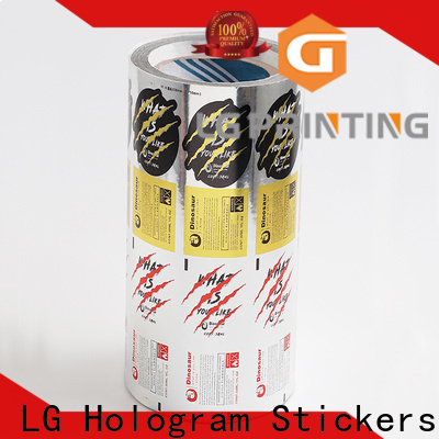 Quality custom vinyl stickers bopp suppliers for jars