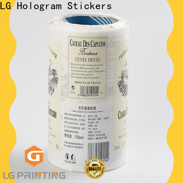 LG Printing pvc corrugated packaging manufacturers for wine bottle