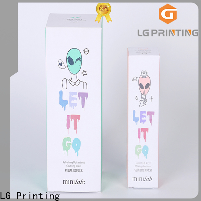 LG Printing Bulk custom lip gloss boxes wholesale company
