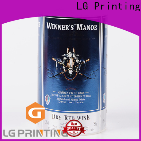 LG Printing Buy custom adhesive stickers cost for bottle
