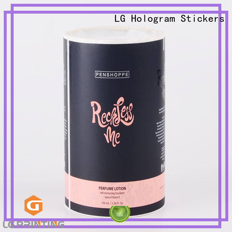 glossy adhesive labels for bottles supplier for wine bottle LG Printing