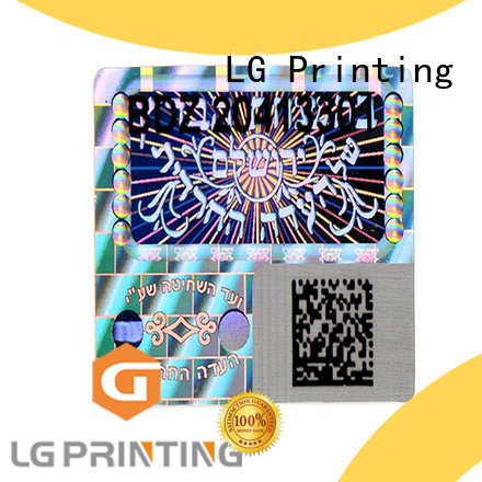 various holographic sticker printing one time series for door