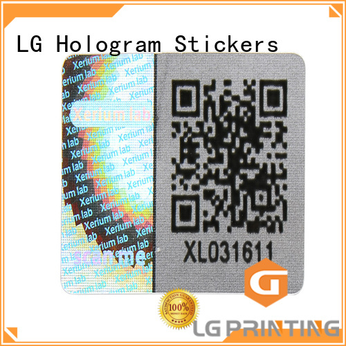 LG Printing one time metallic silver stickers manufacturer for refrigerator