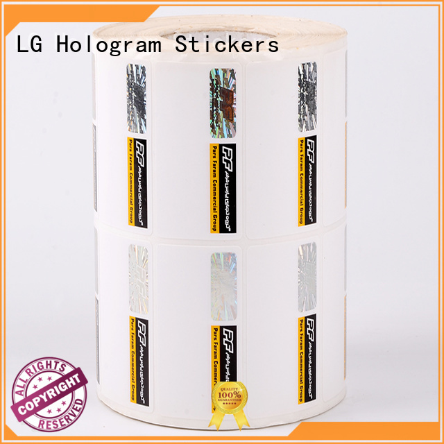 LG Printing positioned buy hologram stickers supplier for products