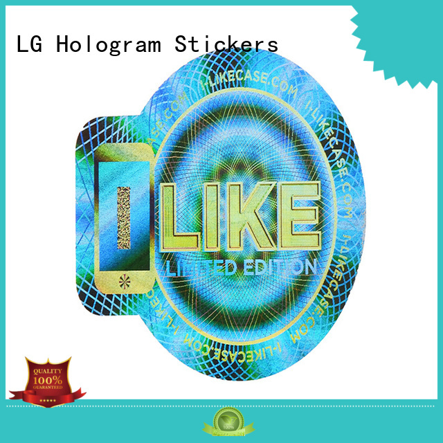 various hologram sticker with qr code scratch manufacturer for box