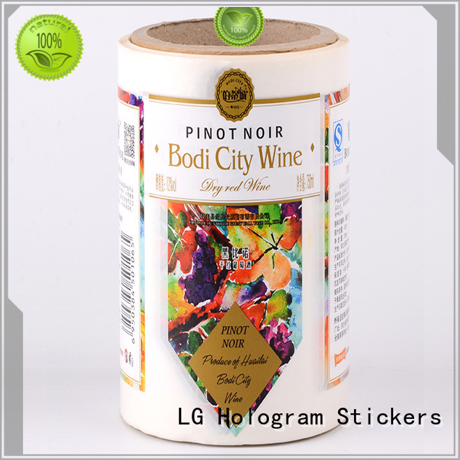 LG Printing foil label manufacturers series for cans