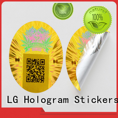 3d hologram sticker rectangle printing qr code Warranty LG Printing