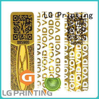 authentic hologram sticker printing manufacturer for table