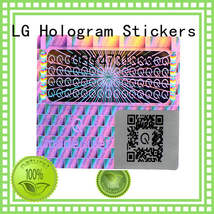 LG Printing colorful how to make hologram sticker at home series for door