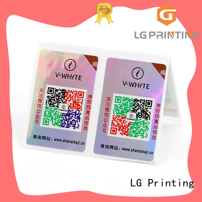 LG Printing Best self adhesive wine bottle labels Supply for bag