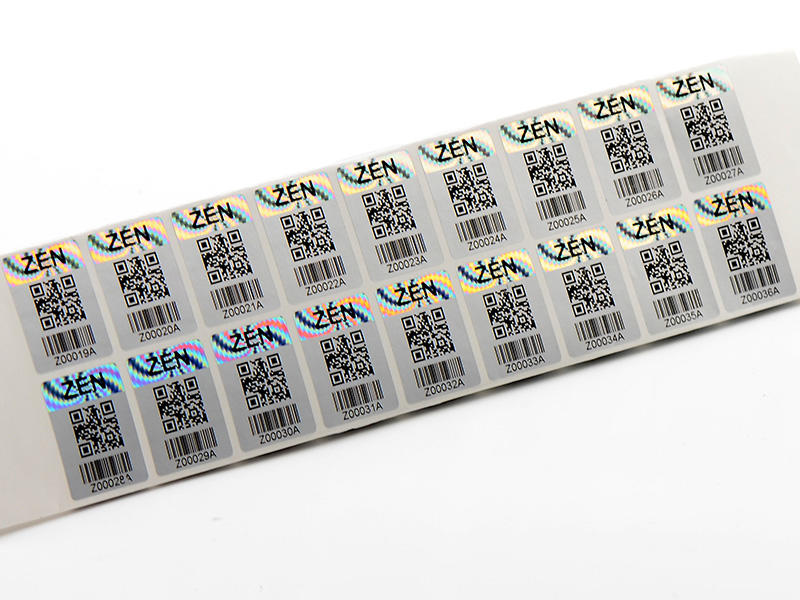 LG Printing bar holo sticker label for box-2