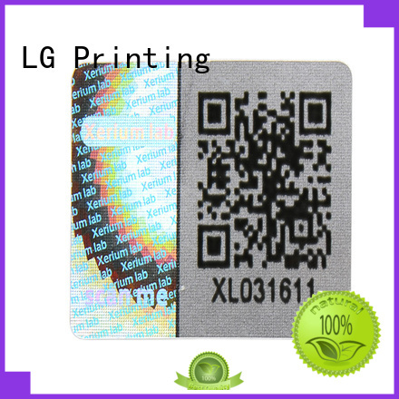 LG Printing round size of wine bottle label supplier for refrigerator