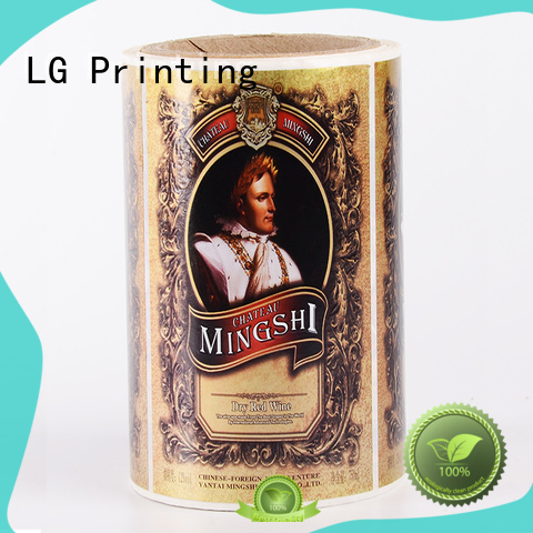 LG Printing printing labelling in marketing supplier for wine bottle