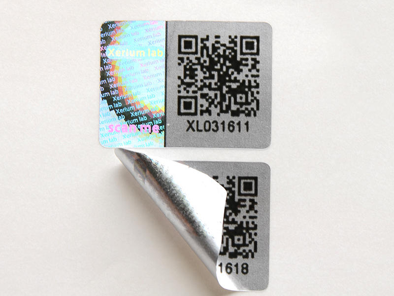 LG Printing various holographic stickers custom label for box-2
