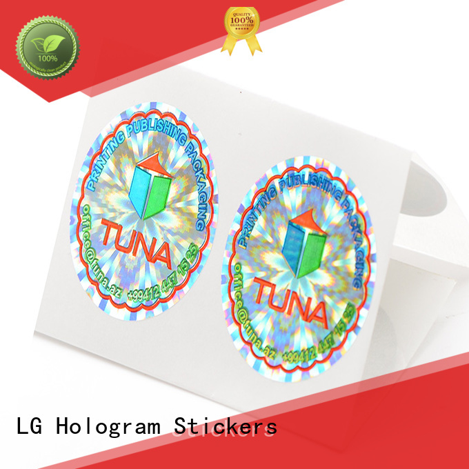 LG Printing various holo sticker series for door